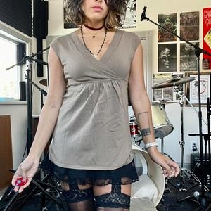 Babydoll sweater top